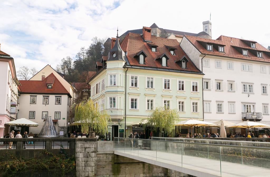 3 Bridges App Lägenhet Ljubljana Exteriör bild