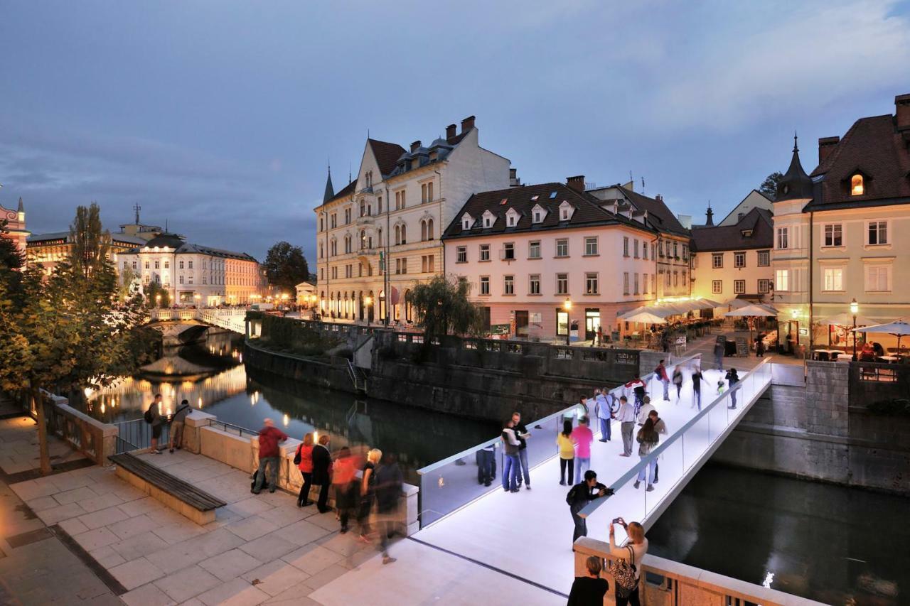 3 Bridges App Lägenhet Ljubljana Exteriör bild